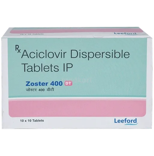 zoster dt 400mg tablet 10's